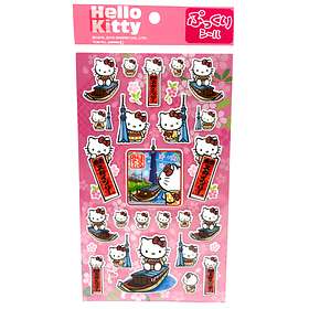 Sanrio Hello Kitty 3D Stickers Rosa Blommor 29st