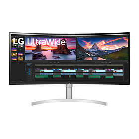LG 38WN95C-W 38" Ultrawide Välvd Gaming IPS
