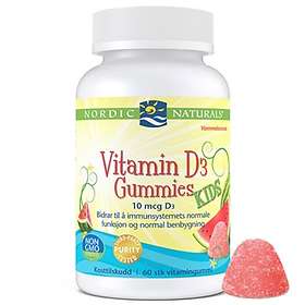 Nordic Naturals Vitamin D3 Kids Gummies 60 Capsules