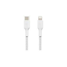 Belkin Boost Charge Braided USB C - Lightning 1m