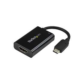 StarTech 4K 60Hz 3A USB C - HDMI+USB C M-F Adapter