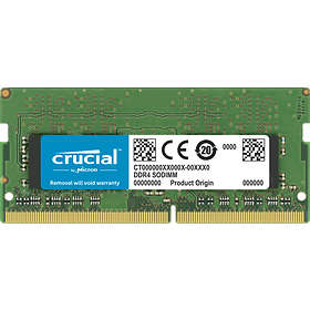 Crucial SO-DIMM DDR4 3200MHz 32Go (CT32G4SFD832A) au meilleur prix -  Comparez les offres de Modules de mémoire SO-DIMM sur leDénicheur