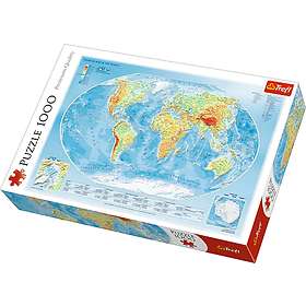 Trefl Världskarta 1000 Palaa