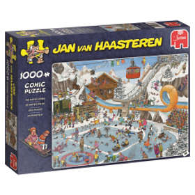 Jan Van Haasteren Pussel The Winter Games 1000 Bitar