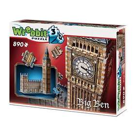 Wrebbit 3D-pussel Big Ben 890 Brikker