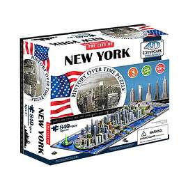 4D Cityscape Pussel New York
