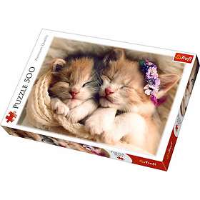 Trefl Premium Quality Pussel Sleeping Kittens 500 Bitar