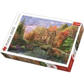 Trefl Stuga vid sjön 1500 Bitar