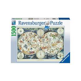 Ravensburger Palapelit World Map Of Fant. Beasts 1500 Palaa