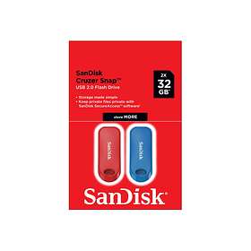 SanDisk USB Cruzer Snap 2x 32Go