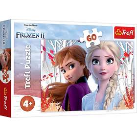 Trefl Frozen II Pussel The enchanted world of Anna and Elsa 60 Bitar
