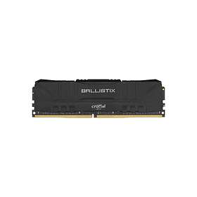 MEMOIRE DDR4 3600 8G 1x8G BALLISTIX Black *BL8G36C16U4B*