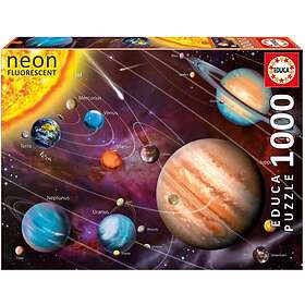 Educa Pussel Neon Solar System 1000 Bitar