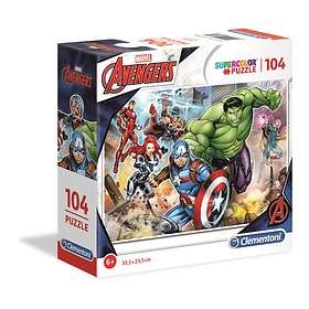 Clementoni Pussel Maxi Kids SuperColor Avengers 104 Bitar