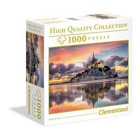 Clementoni Pussel High Quality Collection Mont Saint Michel 1000 Bitar