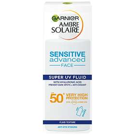 Garnier Ambre Solaire Sensitive Advanced Face Super UV Fluid SPF50 40ml