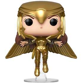 Funko POP! Wonder Woman WW84 324 Wonder Woman Golden Armor Flying (Metallic)