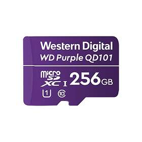 WD Purple SC QD101 microSDXC Class 10 UHS-I U1 256GB