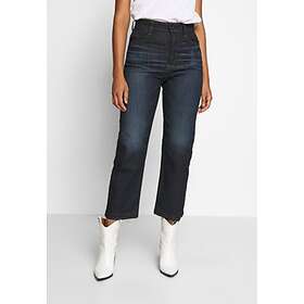 G-Star Raw Tedie Ultra High Straight Ripped Edge Ankle Jeans (Dam)