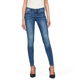 ahorra un 19 % 3301 High Skinny Wmn Jeans para Mujer G-Star RAW de Denim de color Azul Mujer Ropa de Vaqueros de Vaqueros skinny 