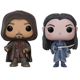 Funko POP! Lord of the Rings Hobbit Aragorn & Arwen (2 Pack)