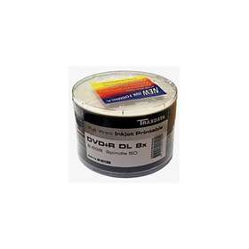 Traxdata DVD+R DL 8.5GB 8x 50-pack Bulk Fullface Inkjet