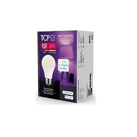 TCP Lighting Smart WiFi Classic RGB-W 806lm E27 9W (Kan dimmes)