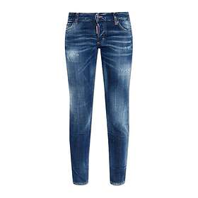 Dsquared2 Dark Sky Destroyed Jennifer Cropped Jeans (Dame)