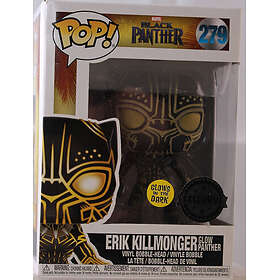 Funko POP! Black Panther 279 Erik Killmonger (Glow Panther/Glow)