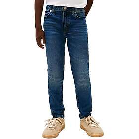 Tommy Hilfiger Faded Mid Rise Straight Leg Jeans (Dame)