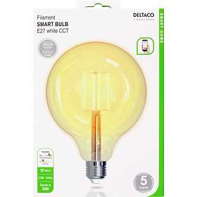Deltaco SH-LFE27G125 470lm E27 5.5W (Dimmable)