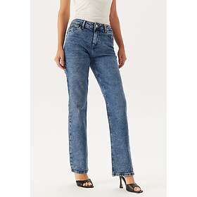 Pieces High Waist Straight Fit Jeans (Dam)