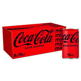 Coca-Cola Zero Mini Cannette 150ml 8-pack