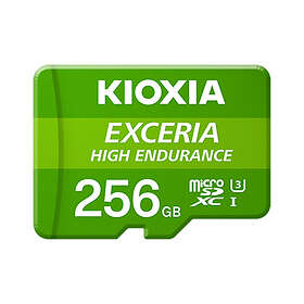 Kioxia Exceria High Endurance microSDXC Class 10 UHS-I U3 V30 A1 256GB
