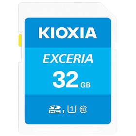 Kioxia Exceria SDHC Class 10 UHS-I U1 32GB