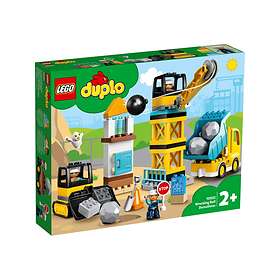 LEGO Duplo 10932 Byggearbeid Med Rivningskule