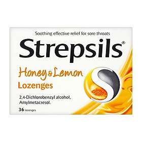 Strepsils Honey & Lemon Lozenges 36 Sugtabletter