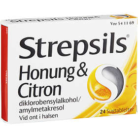 Strepsils Honung & Citron 24 Sugtabletter