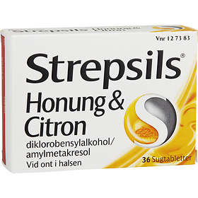 Strepsils Honung & Citron 36 Sugtabletter