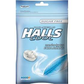 Halls Cool Mentho-lyptus Extra Strong Sugar Free 21 Sugtabletter