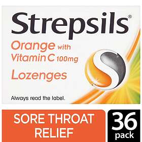 Strepsils Orange & Vitamin C 36 Sugtabletter