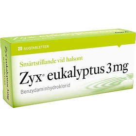 Meda Zyx Eukalyptus 3mg 20 Sugtabletter