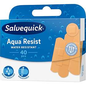 Salvequick Aqua Resist Plaster 40-pack