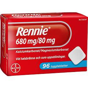 Bayer Rennie 680mg/80mg 96 Tabletter