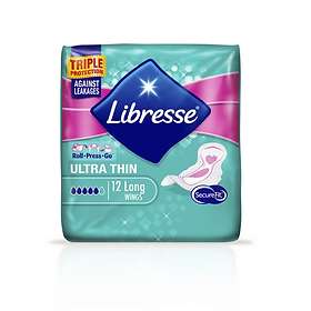 Libresse Ultra Thin Long Wings (12-pack)