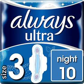 Always Ultra Night Wings (10-pack)