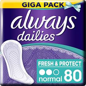 Always Dailies Fresh & Protect Normal (80-pack)