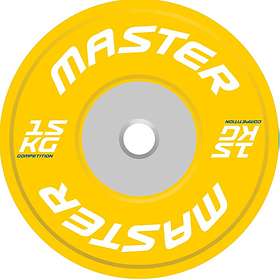 Master Fitness Bumper Plate Competition 15kg