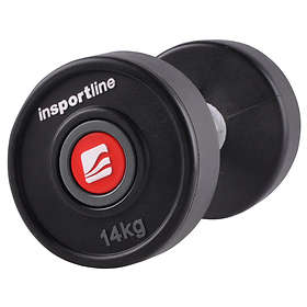 InSportLine Rubber Dumbbell Pro 14kg