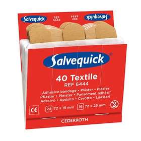 Salvequick Textile Plåster Refill 40-pack